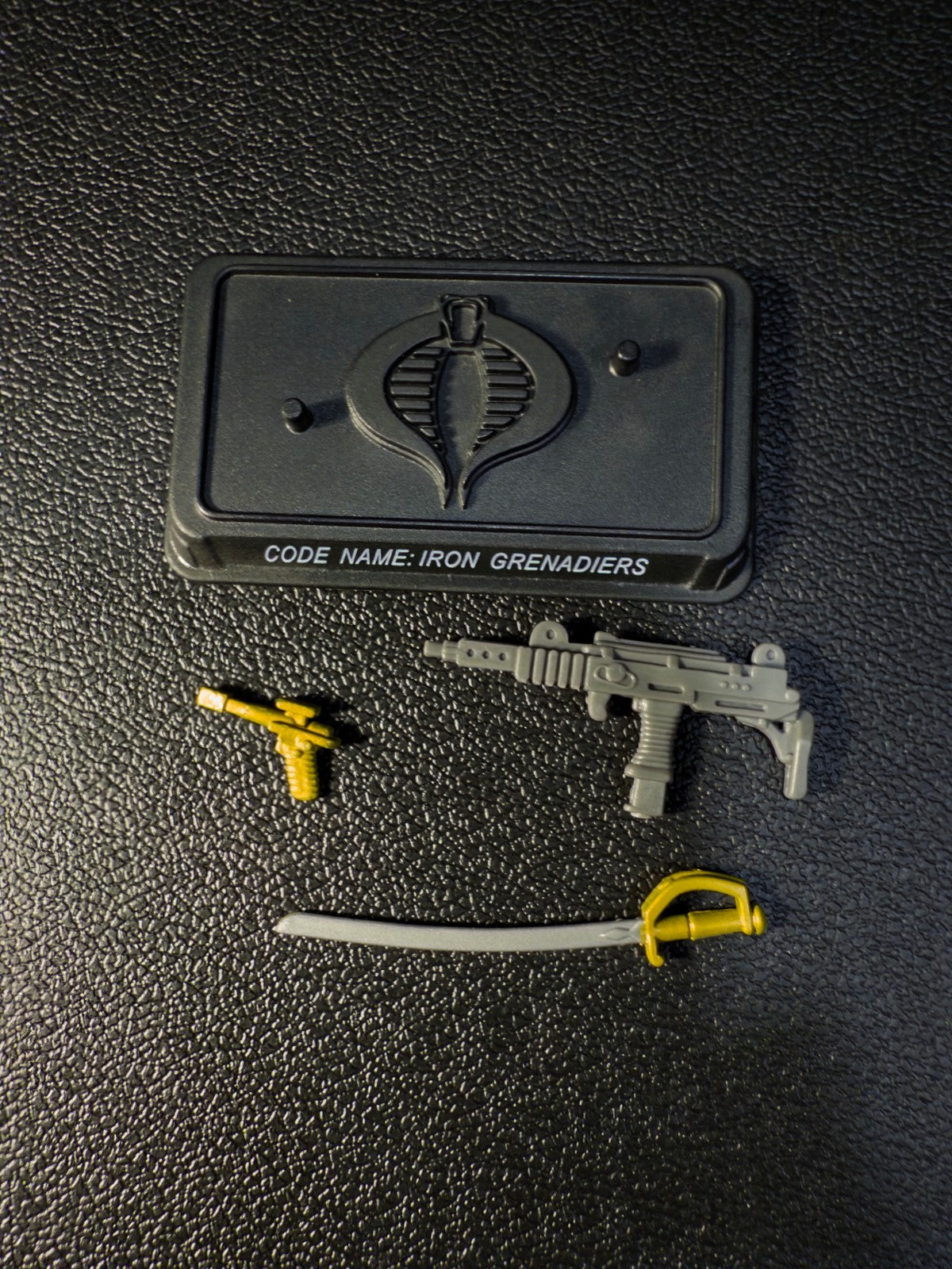 GI Joe JoeCon 2012 Iron Grenadier Elite Troopers Loose Complete with file card2