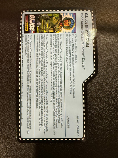GI Joe Con JoeCon 2017 Battle Force 2000 Blaster with file card6