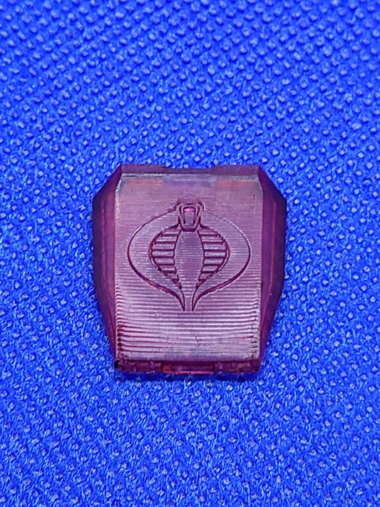 Pack of 3 Classified BAT transparent RED replacement with SNAKE chest pieces -0