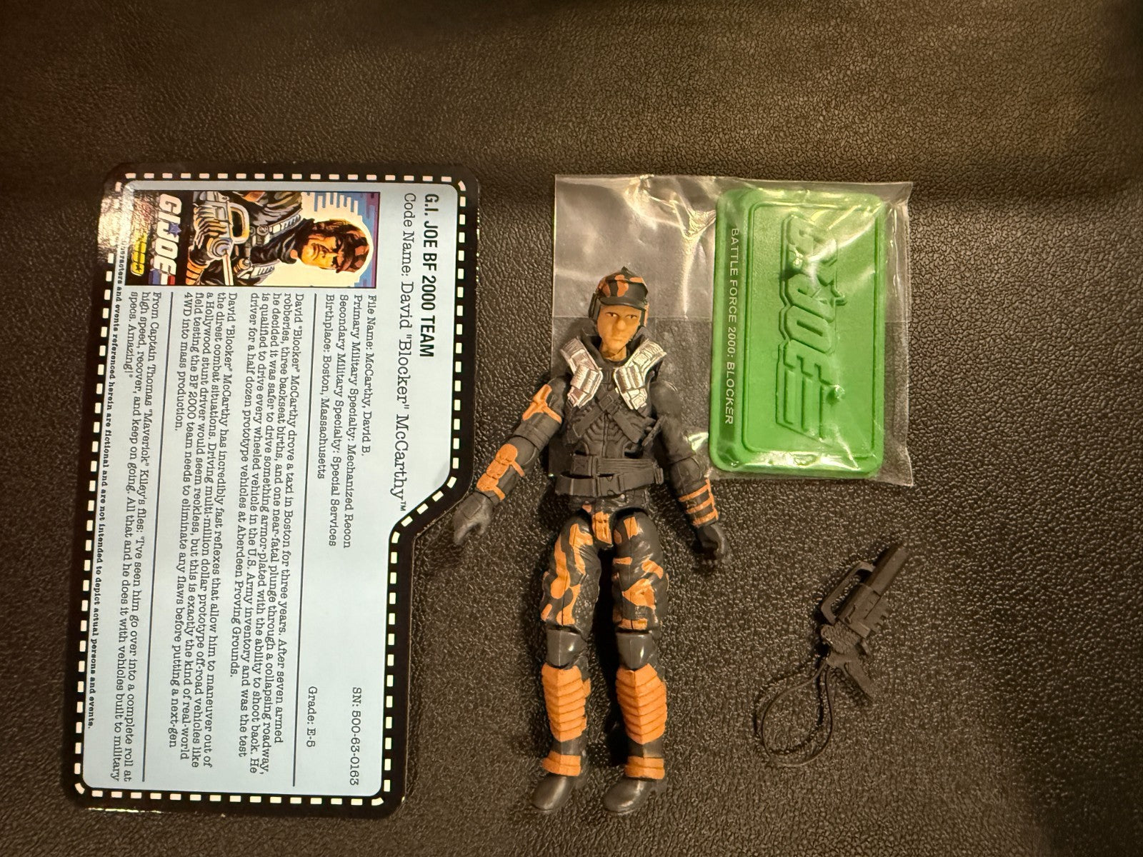GI Joe Con JoeCon 2017 Battle Force 2000 Blocker with file card0