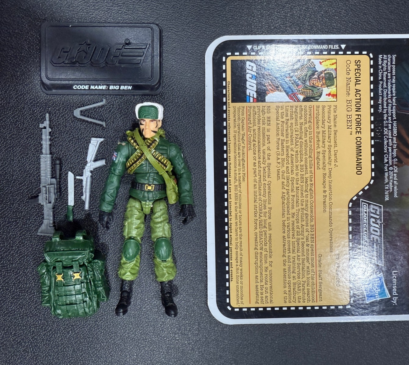 2015 GI Joe Joe Club FSS 3.0 figure Big Ben0