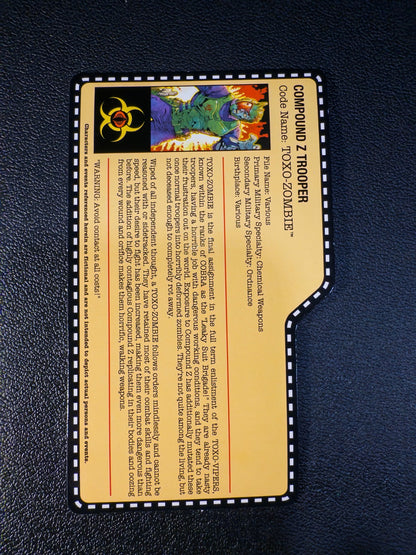 GI Joe JoeCon 2014 Cobra Toxo-Zombie with file card3