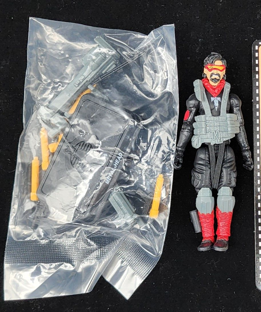 GI Joe Con JoeCon 2015 Metal Head with file card0