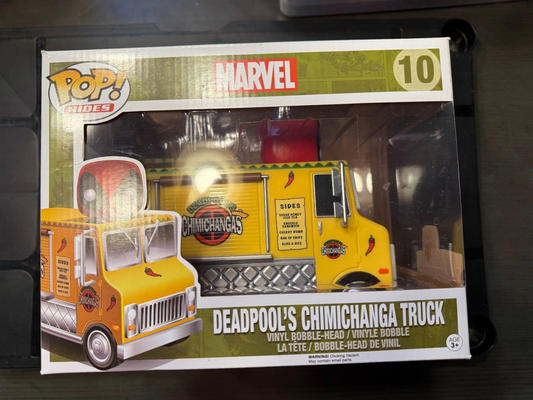 Funko Pop! Rides #10 Deadpool's Chimichanga Truck0
