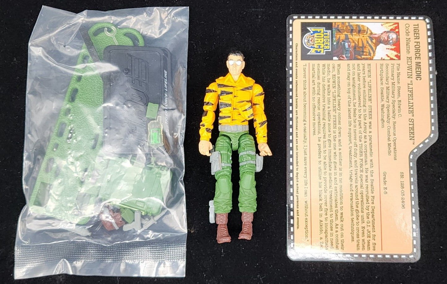 GI Joe Con JoeCon 2015 Tiger Force Lifeline with file card1