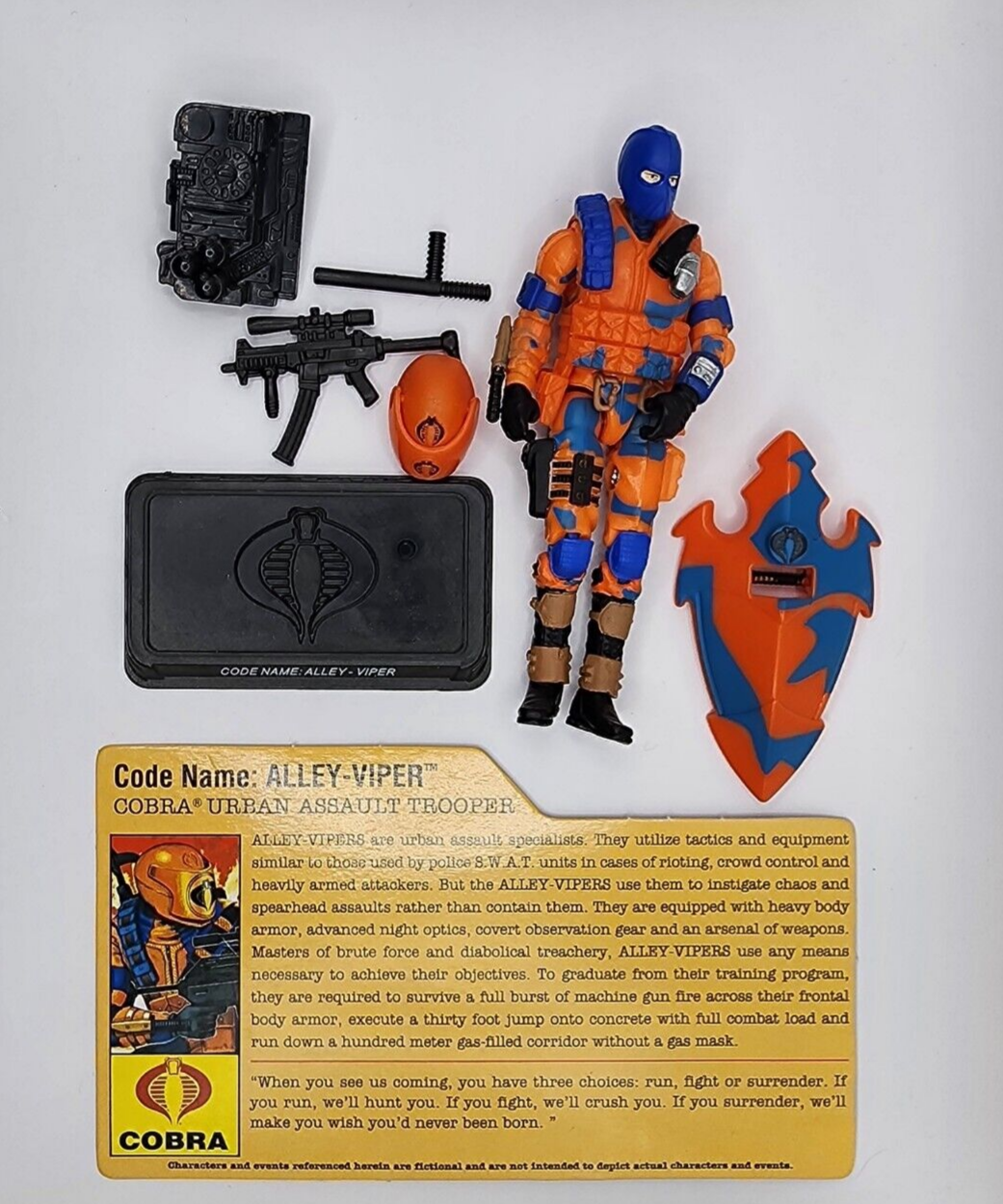 GI Joe Defense of Cobra Island Alley Viper1