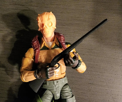 Double barreled shotgun with stock - 1/12 scale2