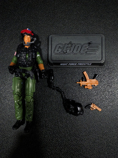 2013 GI Joe Joecon Night Force Freestyle with file card0