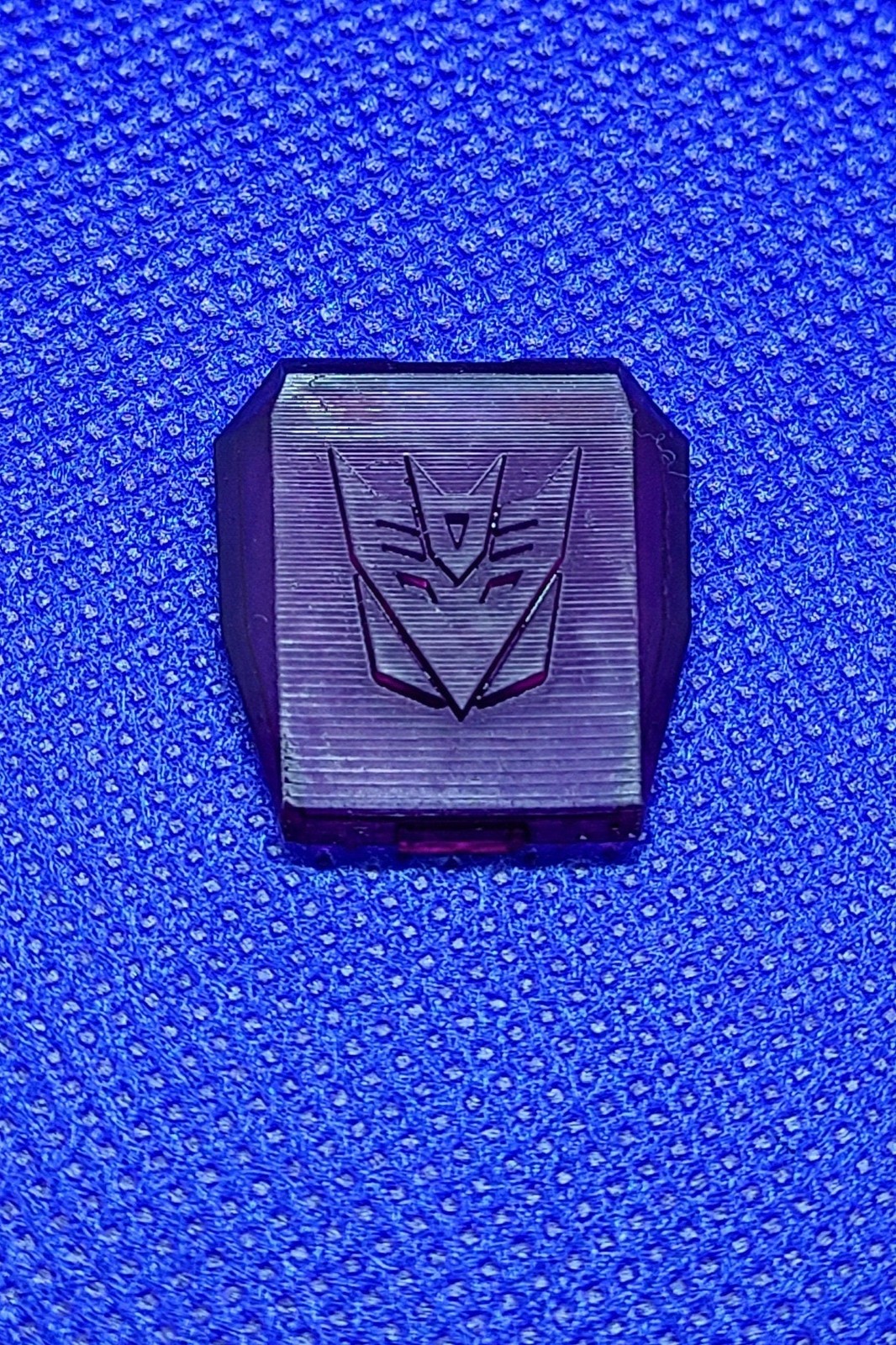 Pack of 3 GI Joe BAT transparent PURPLE replacement chest pieces Decepticon0