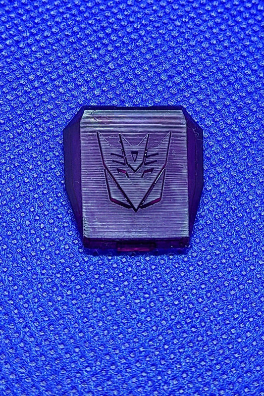 Pack of 3 GI Joe BAT transparent PURPLE replacement chest pieces Decepticon0