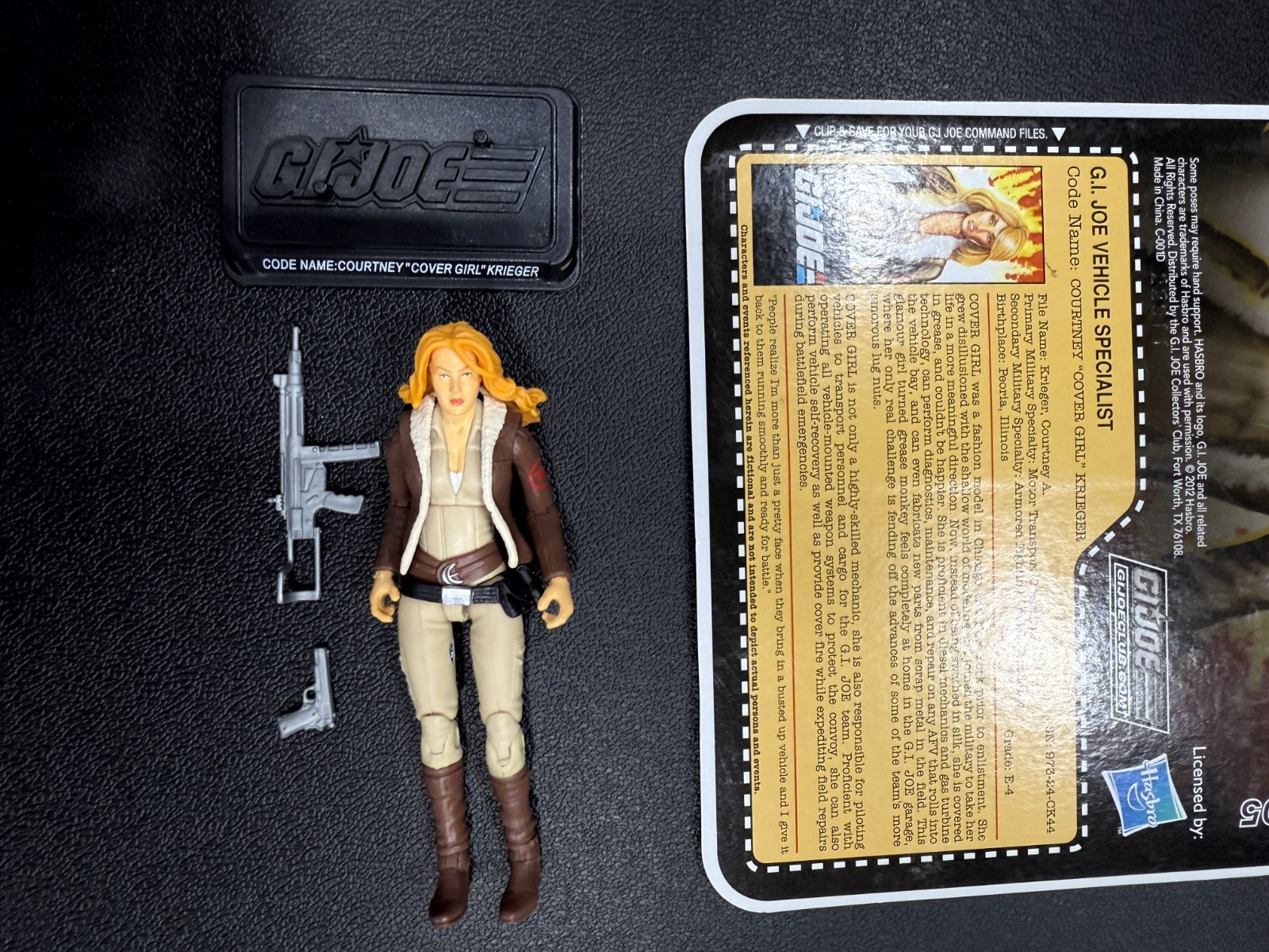 2013 GI Joe Joe Club FSS 1.0 figure Cover Girl0
