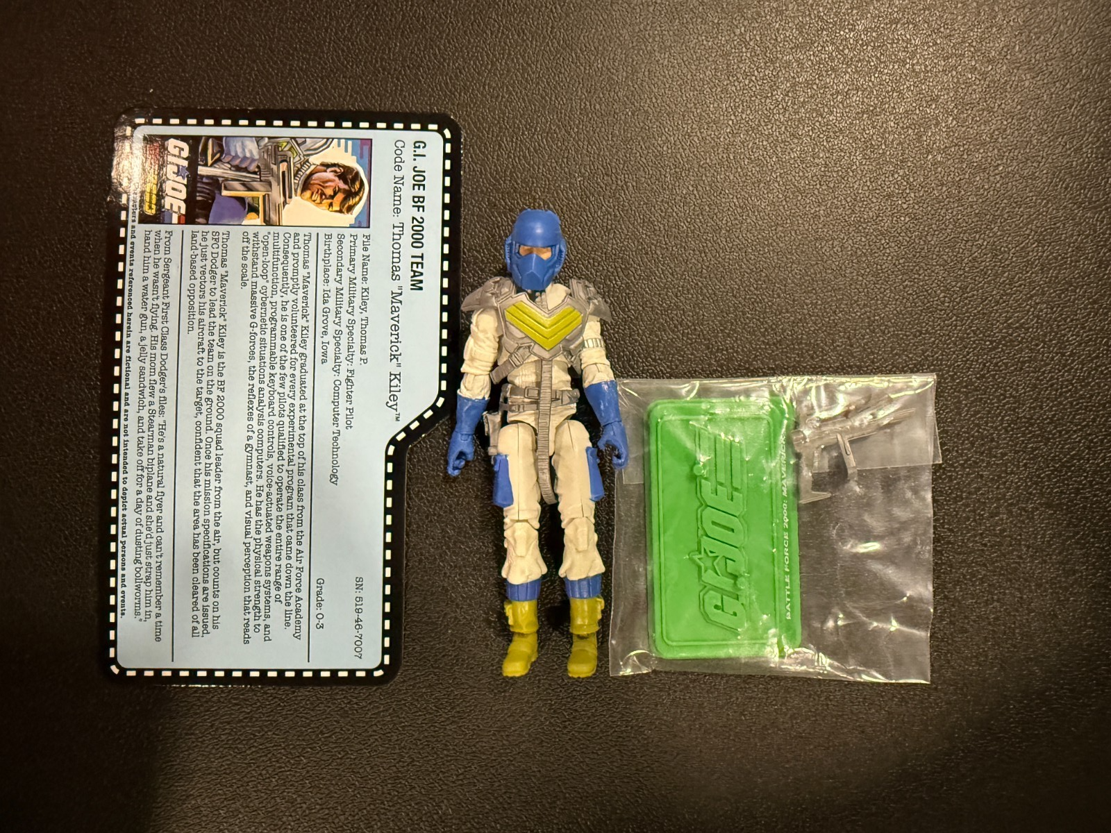 GI Joe Con JoeCon 2017 Battle Force 2000 Maverick with file card0