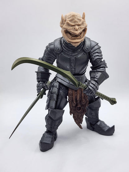Chawgrim the Ferth, goblin head - Mythic Legions 1.0 scale
