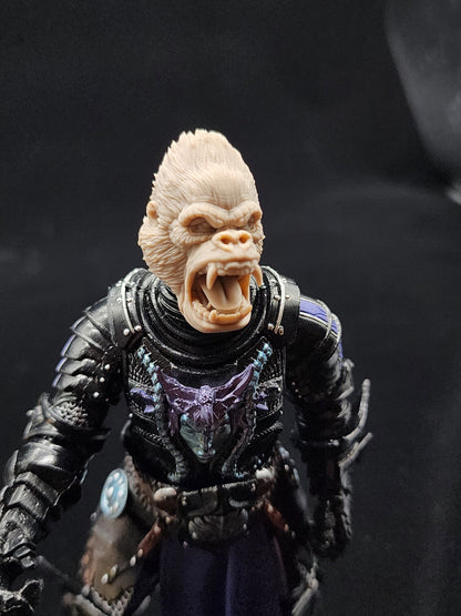 Gravok, gorilla open mouth head - Mythic Legions 1.0