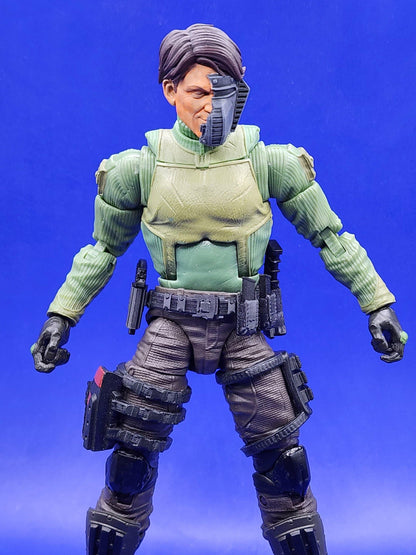 Belt with holster, handgun, 2 pistol mags, and 2 rifle mags - 1/12 scale 3d printed loadout