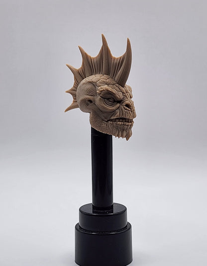 Zalith Darkscale, reptile head – Mythic Legions 1.0