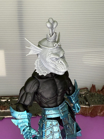 Rippletide, the Elder Sage Sea Monkey head - Mythic Legions 1.0 scale