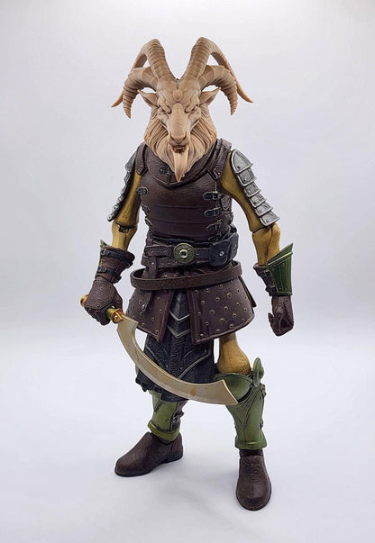 Shadowbleat, evil goat head – Mythic Legions 1.0 scale