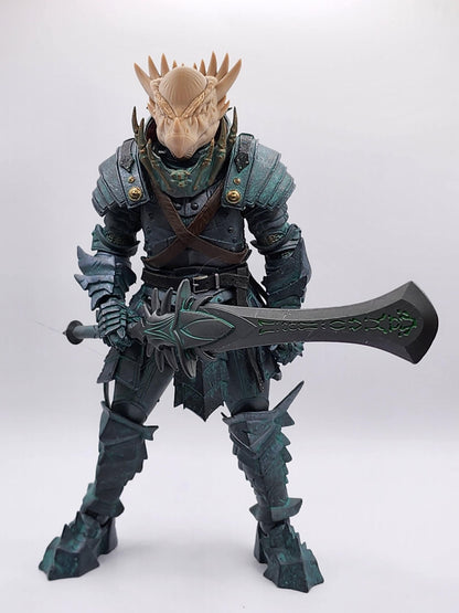 Spikebrow the pachycephalosaurius head – Mythic Legions 1.0 scale