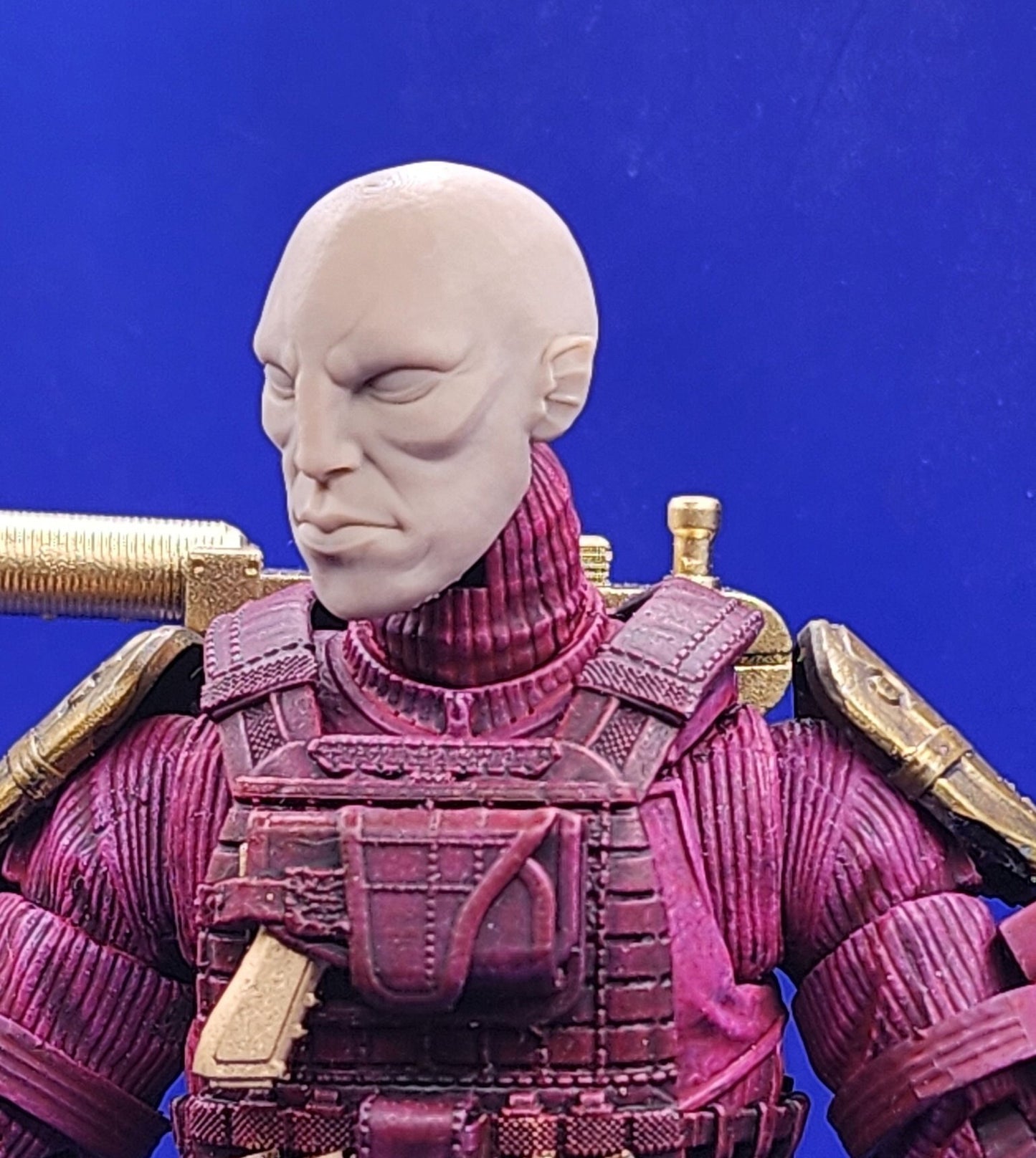 Abe Sapien inspired head - Mythic Legions 1.0 scale