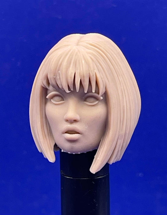 Leeloo 5th element inspired head - 1/12 scale