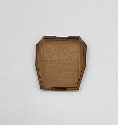 Pack of 3 classified BAT transparent Graphite replacement chest pieces - 1/12 scale