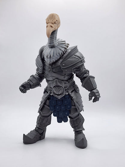 Grimfeather the Vulture head and neck - Mythic Legions 1.0