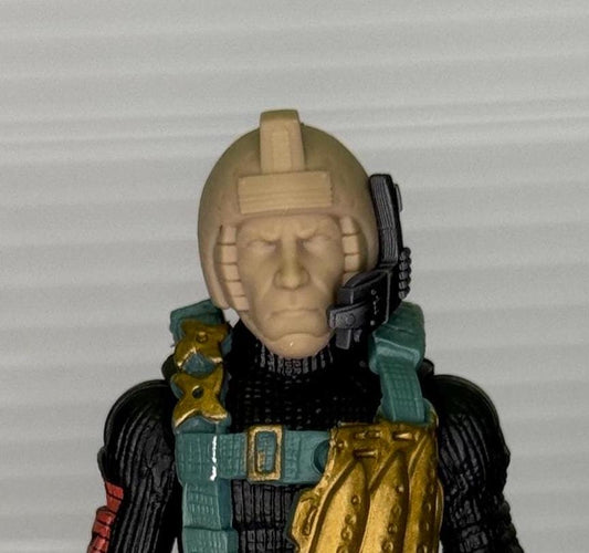 Battle Force 2000 Avalanche Head, Mic, and Gun - 1:18 scale