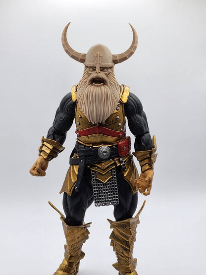 Torvald Tombterror, viking undead head – Mythic Legions 1.0