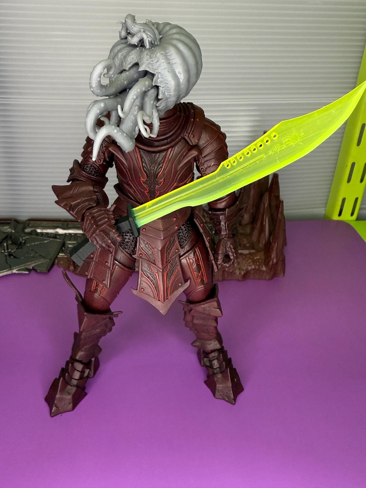 Blightroot, pumpkin head - Mythic Legions 1.0 scale