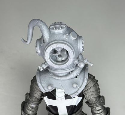 Wade the Weightless, diver head - Mythic Legions 1.0