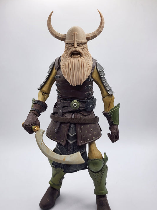Torvald Tombterror, viking undead head – Mythic Legions 1.0