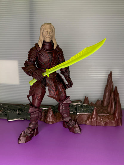 Cosmic Green Scimitar  - Cosmic Legions