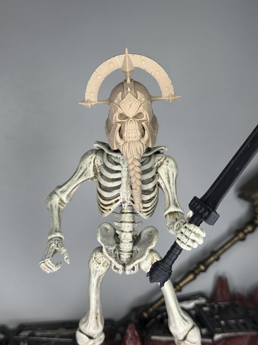 Lurg Skullsmash the Unlucky, orc skull head - Mythic legions 1.0