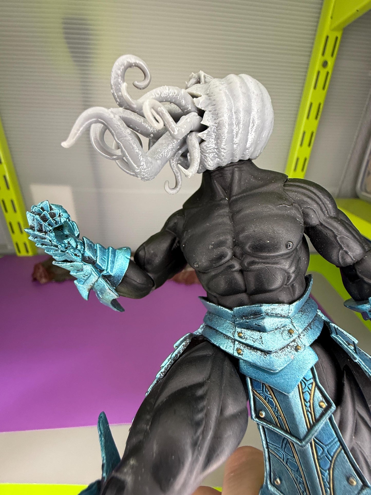 Blightroot, pumpkin head - Mythic Legions 1.0 scale