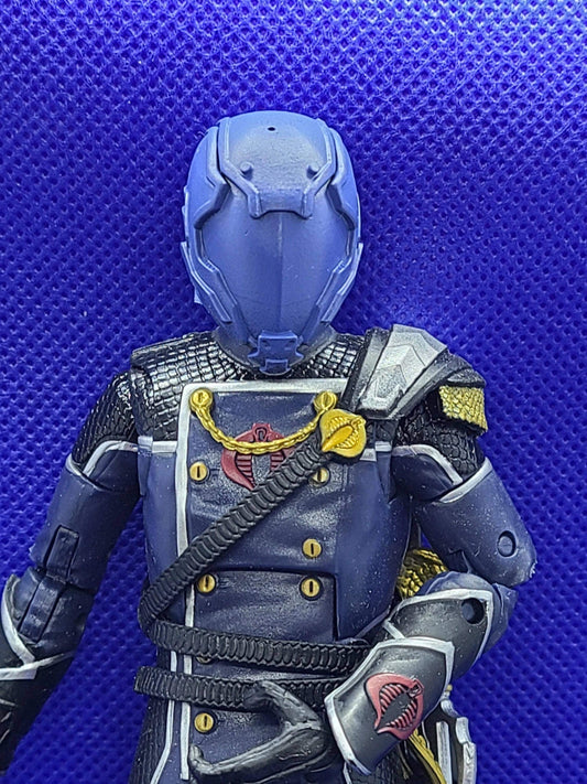 Cobra Commander Battle Helmet - 1/12 scale