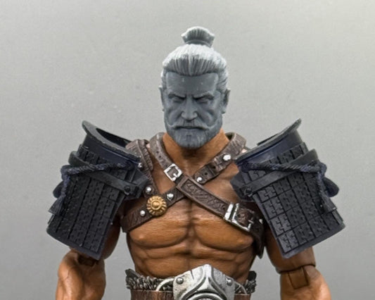 Samurai shoulder pads - Mythic Legions 1.0