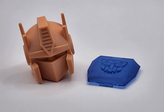 Optimus Prime inspired Chest plate and head kit - 1:12 scale BAT Attachment