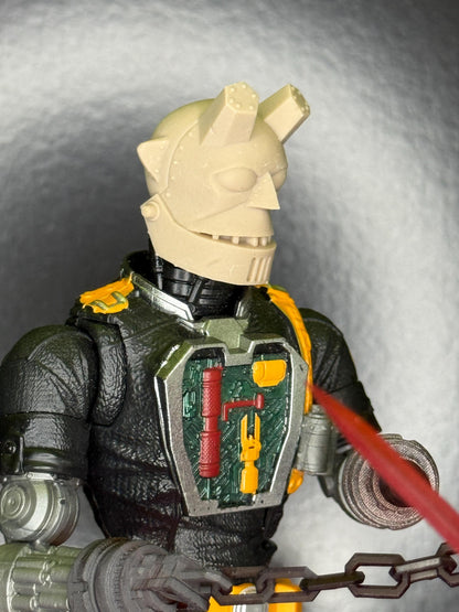 Robot Hellboy head - Mythic Legions 1.0