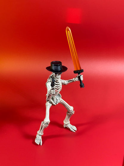 Transparent Yellow/Red Broadsword - Hellboy Universe style sword - Mythic Legions