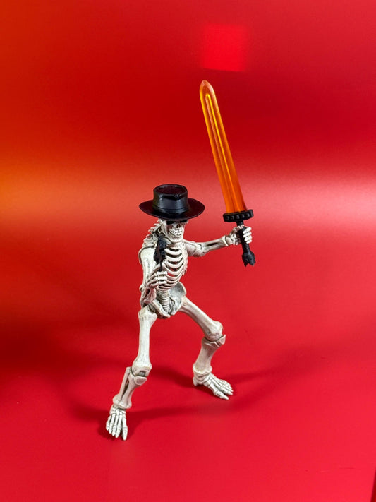 Transparent Yellow/Red Broadsword - Hellboy Universe style sword - Mythic Legions