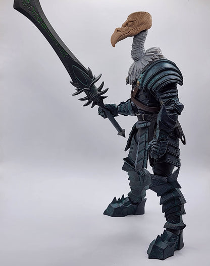 Grimfeather the Vulture head and neck - Mythic Legions 1.0