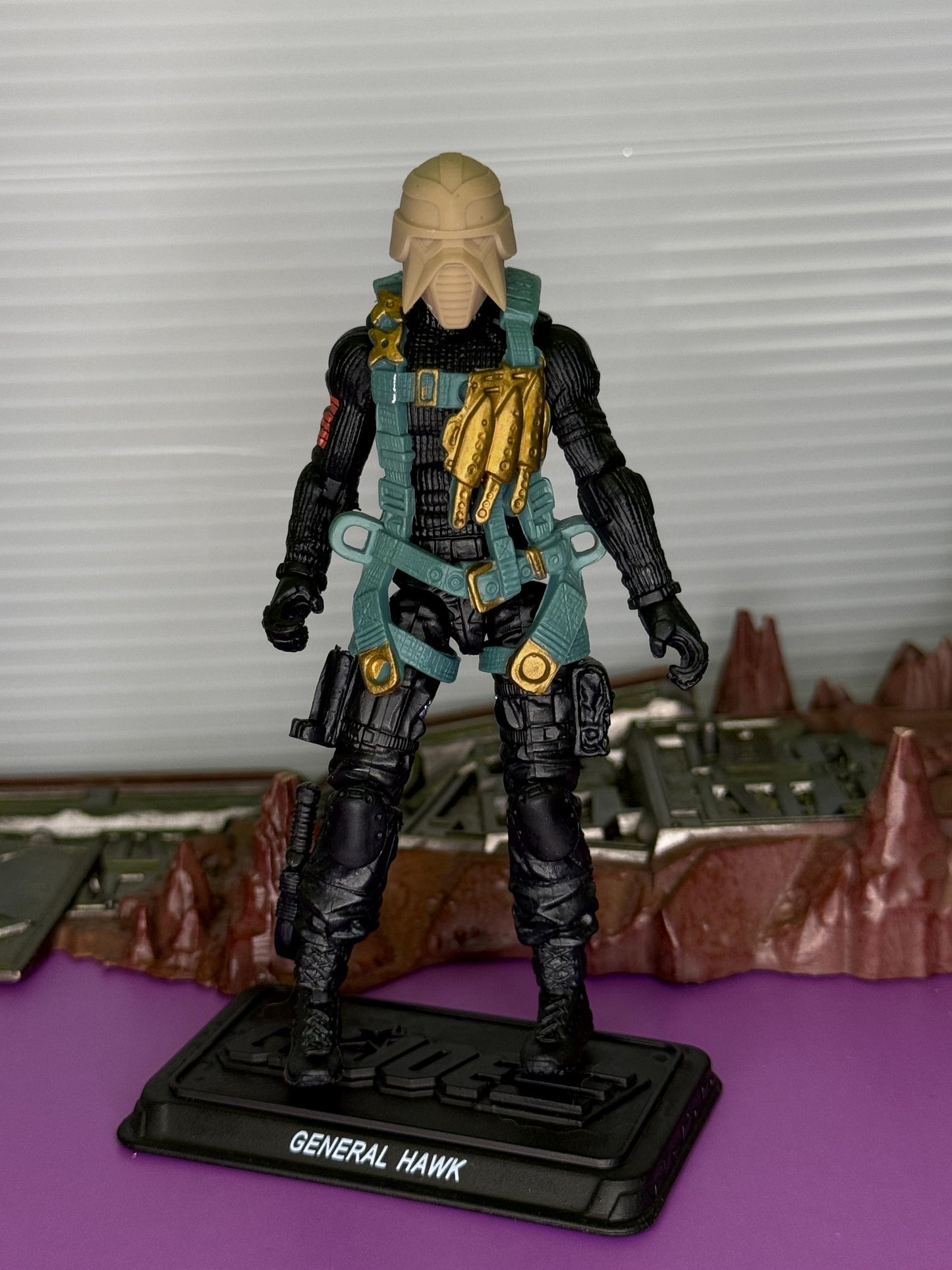 Techno-Viper head - 1:18 scale