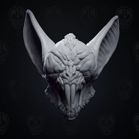 The Adult Mutated Bat Head (unpainted)