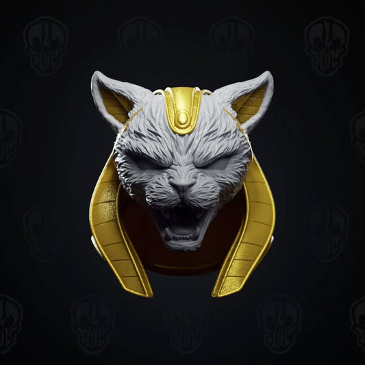 Bastet Unleashed Head (unpainted)