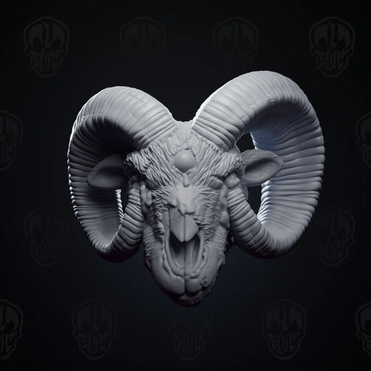 The Awakened Blind Ram Head (unpainted)