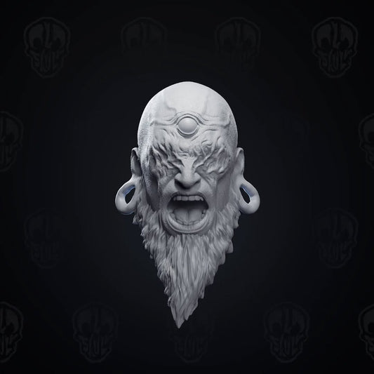 Ezrath, the awakened sorcerer head (unpainted)
