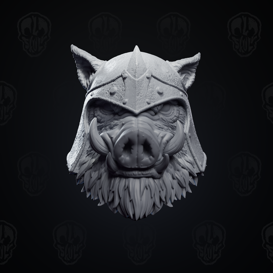 Truffles the Wild Boar, boar head (unpainted)