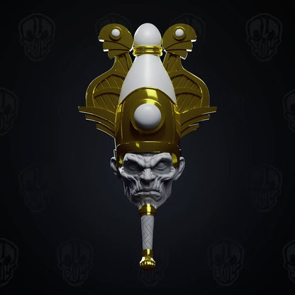 Crowned Osiris Head (unpainted)