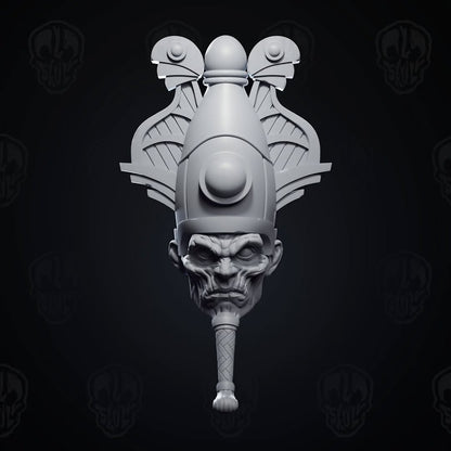 Crowned Osiris Head (unpainted)